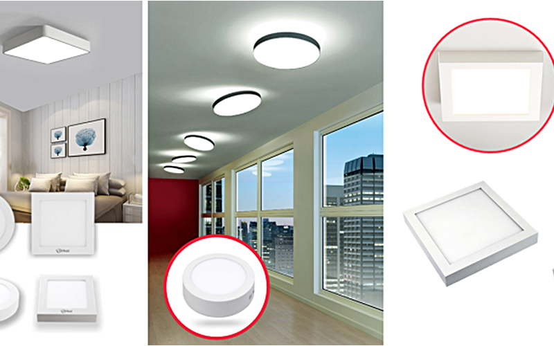 Một Số Thông Tin Cần Biết Về Đèn LED Ốp Trần Nổi